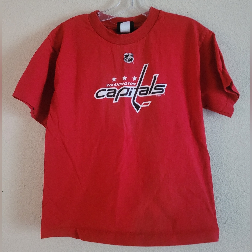 Reebok NHL Washington Capitals Kids Tee Sz Large